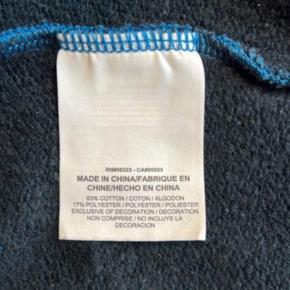 Nike Track & Field Teal Blue Cropped Sweatshirt SZ XL - Picture 7 of 12